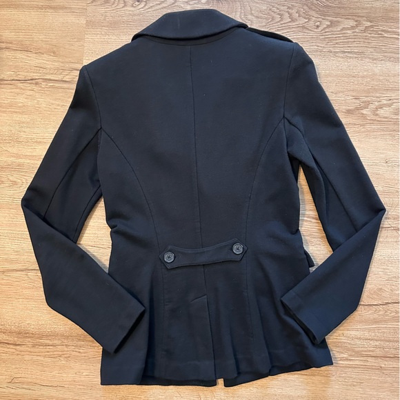 A|X Armani Exchange Black Knit Blazer Size Small - Picture 6 of 7